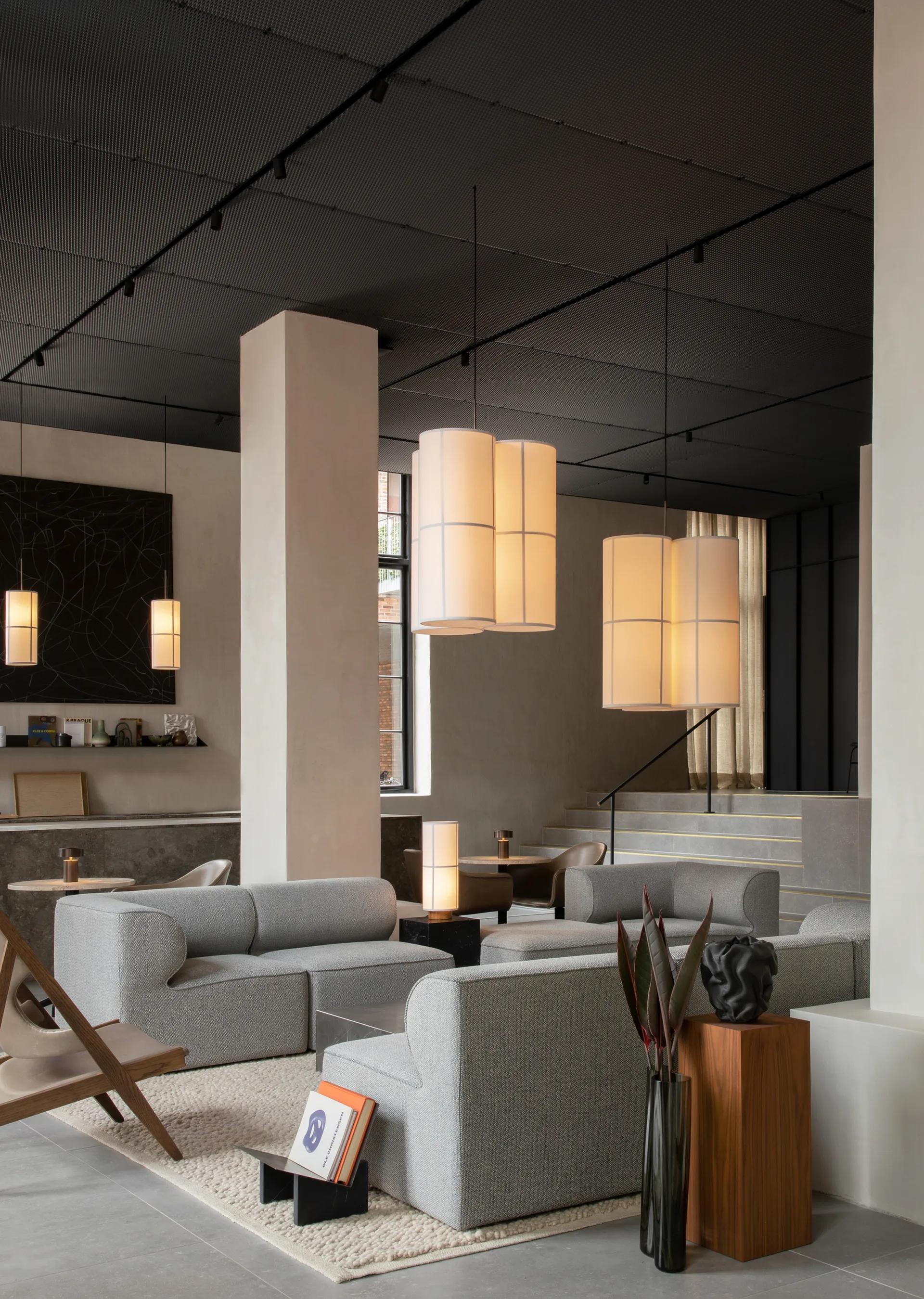 Candeeiro suspenso raw Hashira Cluster, 75 cm Audo Copenhagen