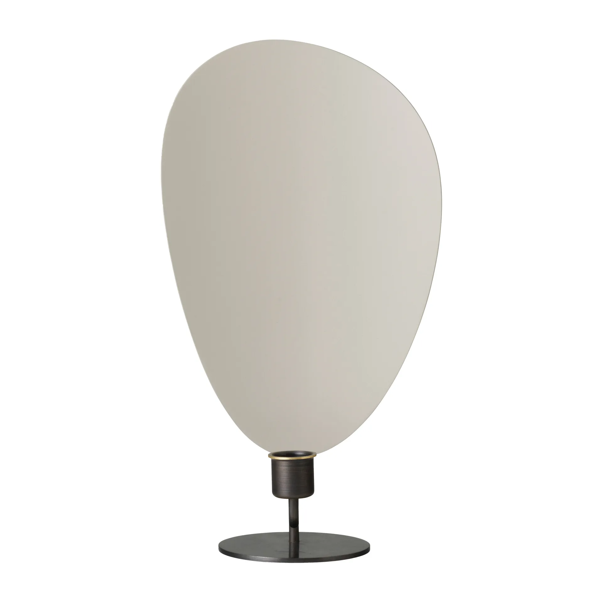 Castiçal Flambeau 30 cm, Bronzed brass-grey Audo Copenhagen