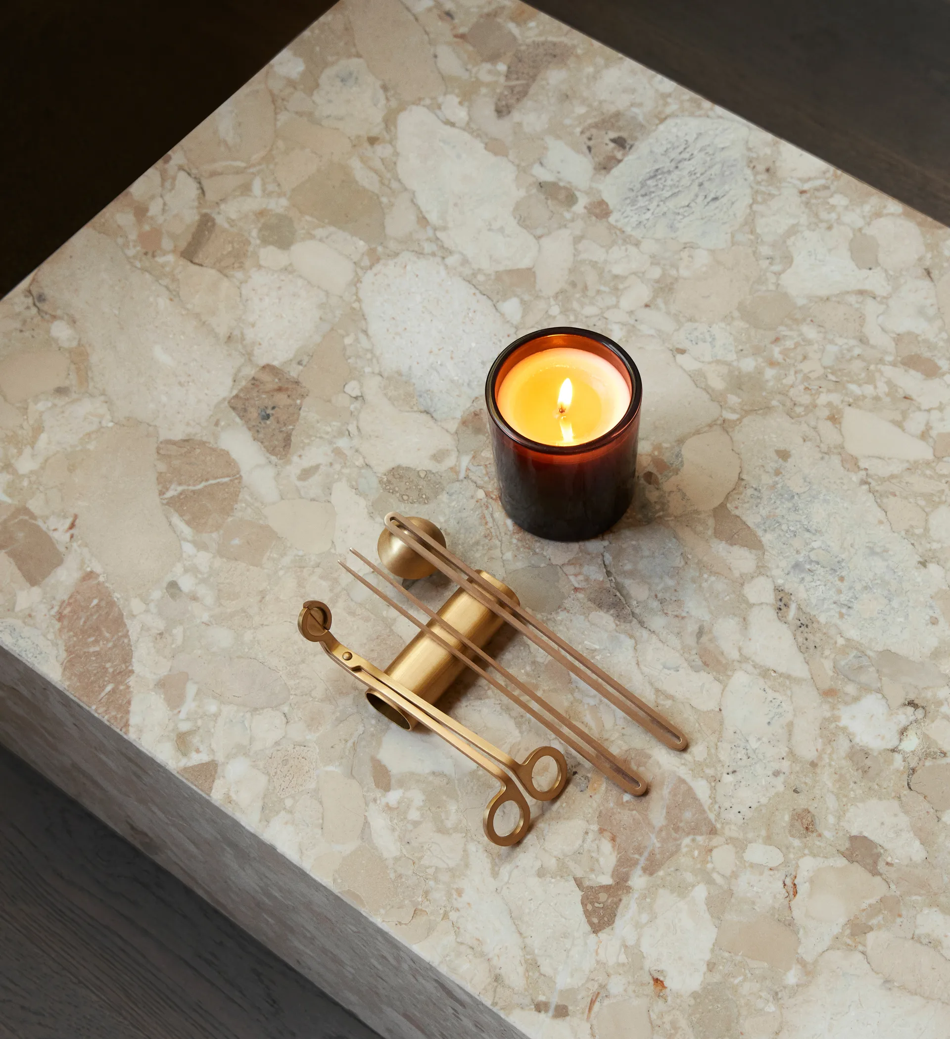 Clip care kit luz 4 peças, Latão  Audo Copenhagen