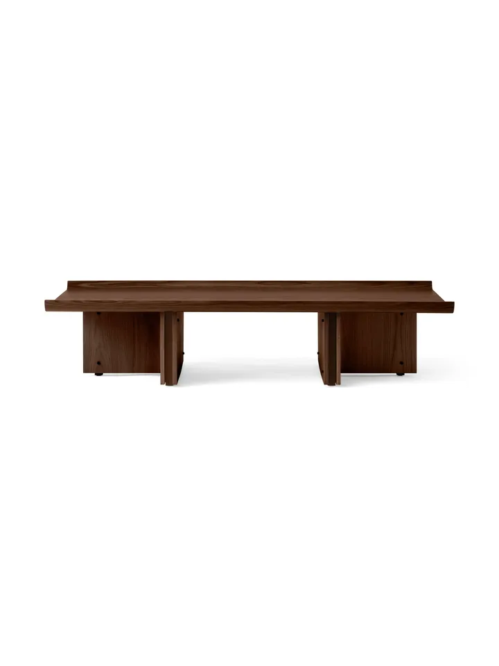 Conrad Lounge Table em carvalho - Carvalho escurecido, 149x74 cm - Audo Copenhagen