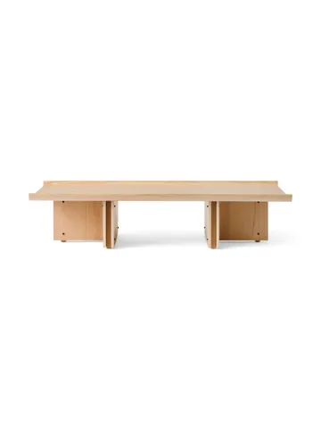 Conrad Lounge Table em carvalho - Carvalho natural, 149x74 cm - Audo Copenhagen