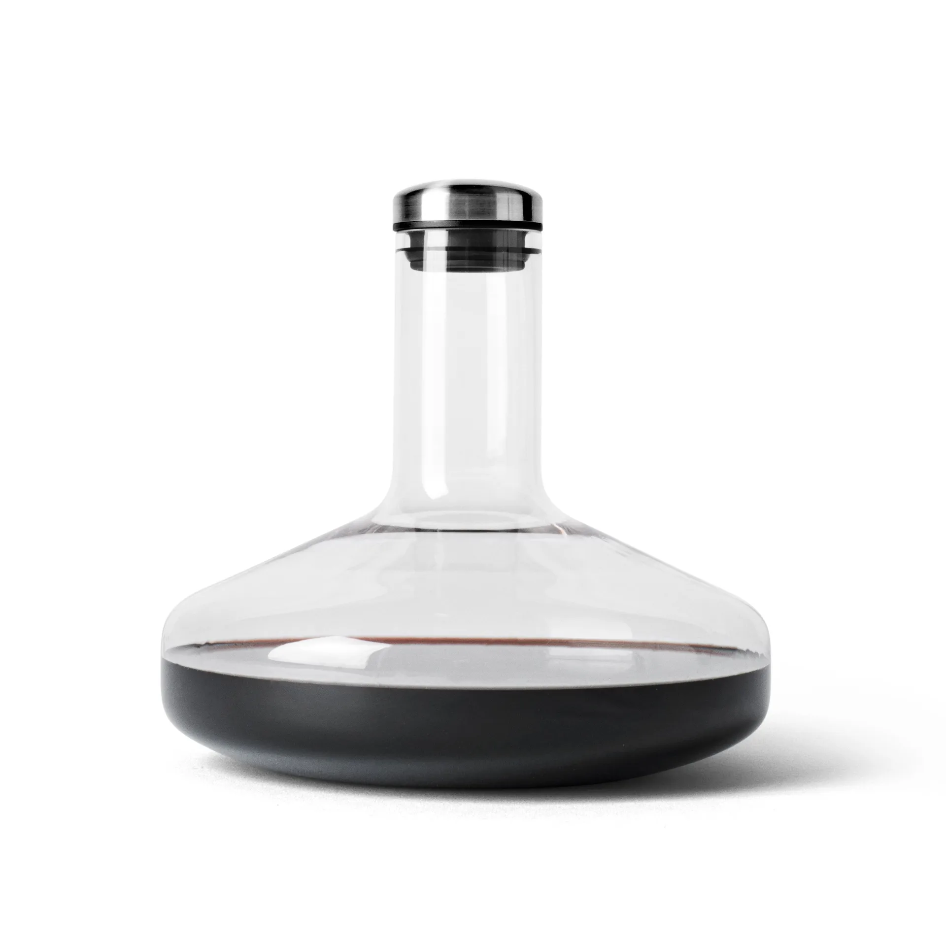 Decantador de vinho deluxe, aço inoxidável Audo Copenhagen