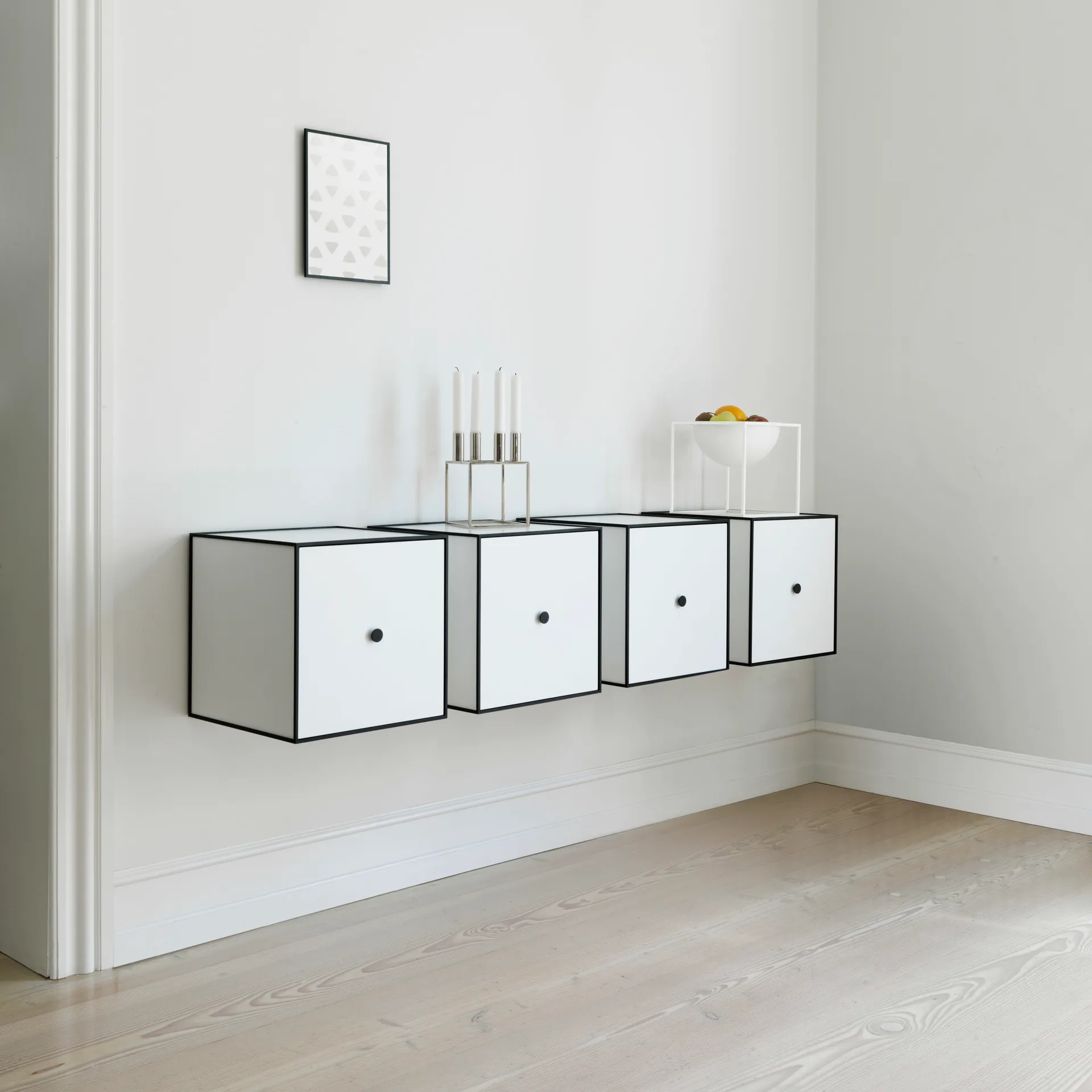 Espelho View 30x30 cm, preto Audo Copenhagen