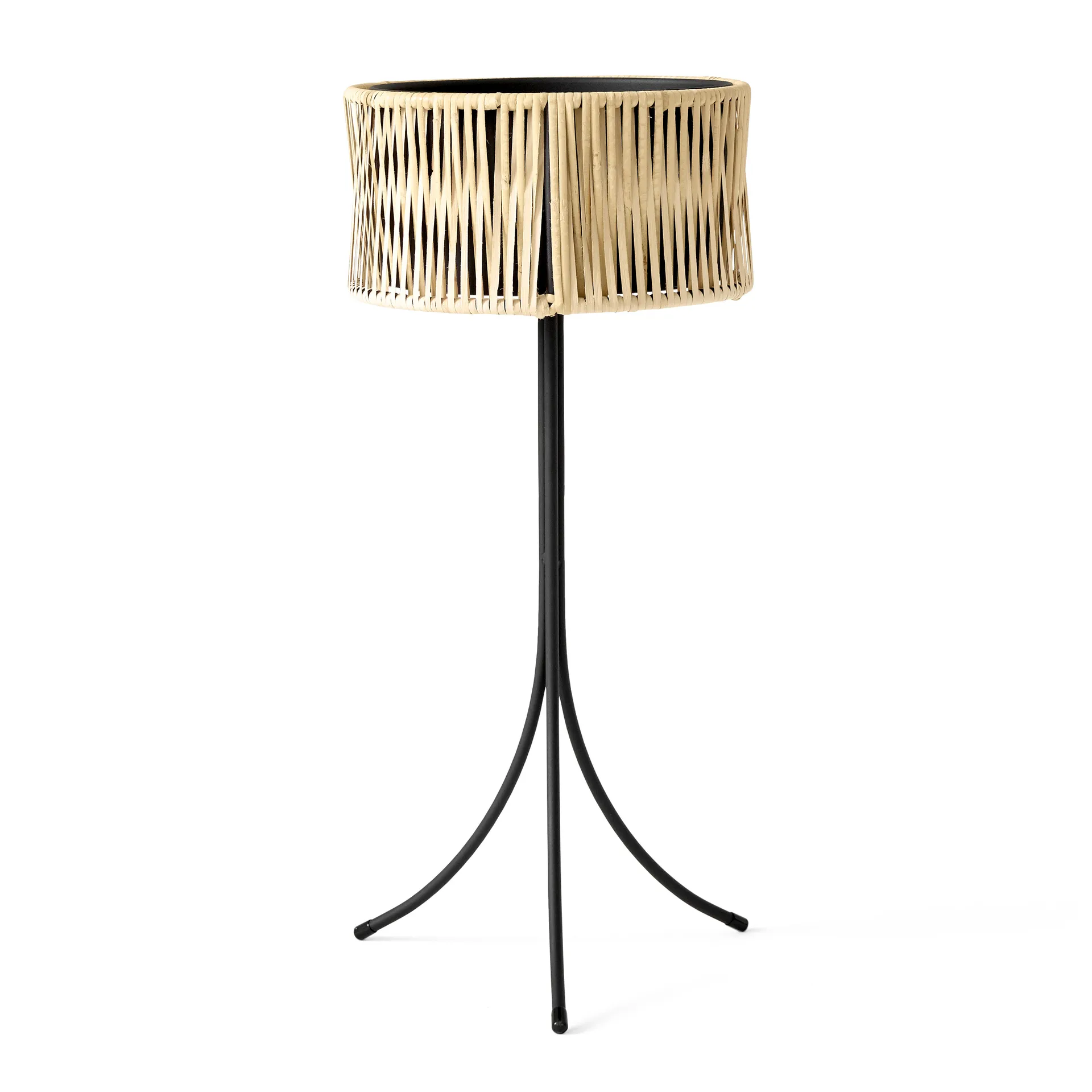 Floreira rattan-aço Umanoff, 69 cm Audo Copenhagen