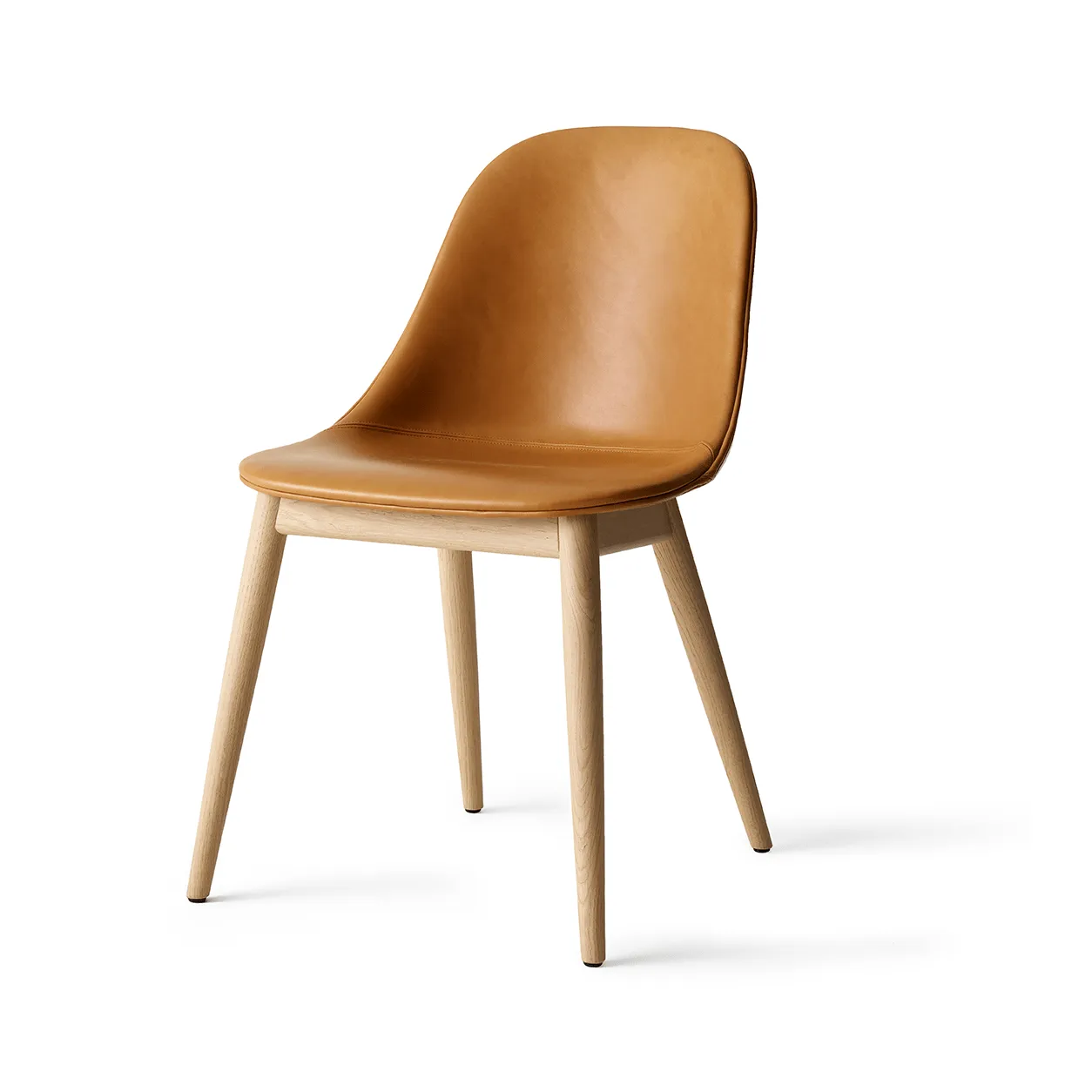 Harbour Side Dining Chair estofada integralmente, Aida 0250-carvalho natural Audo Copenhagen
