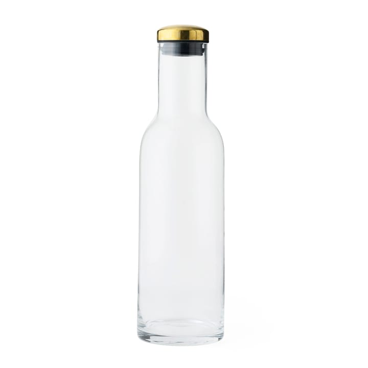 Jarro Bottle 1 l - vidro-latão - Audo Copenhagen