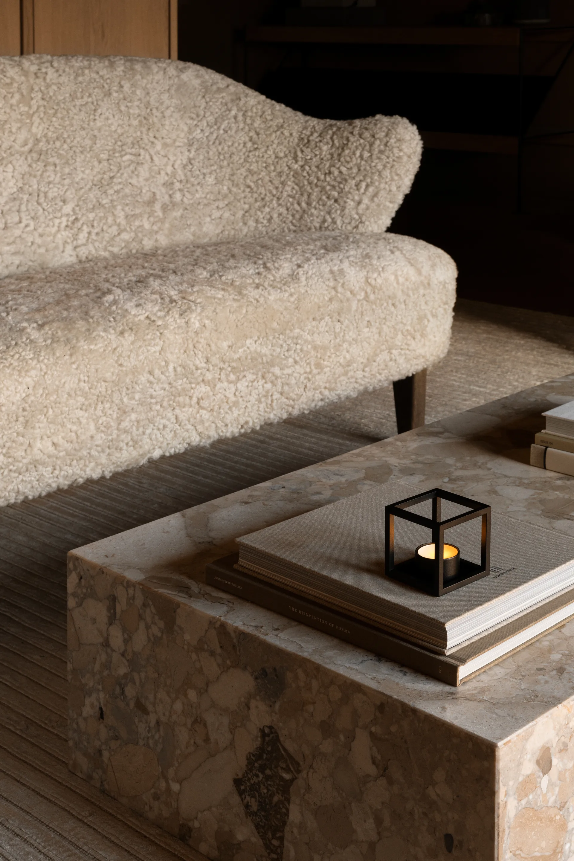 Lanterna Kubus, preto Audo Copenhagen