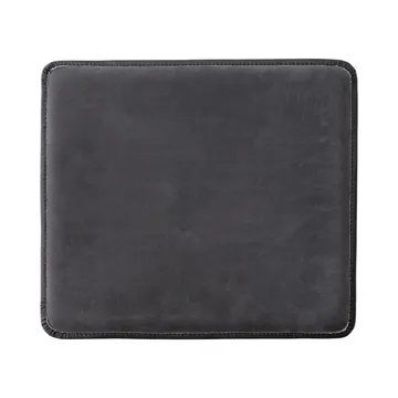 Mauro almofada de assento para cadeira - Pele Madras Black - Audo Copenhagen