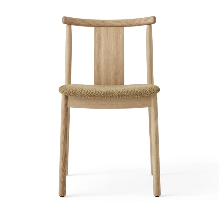 Merkur cadeira com almofada, Carvalho-Bouclé 06 dourado Audo Copenhagen
