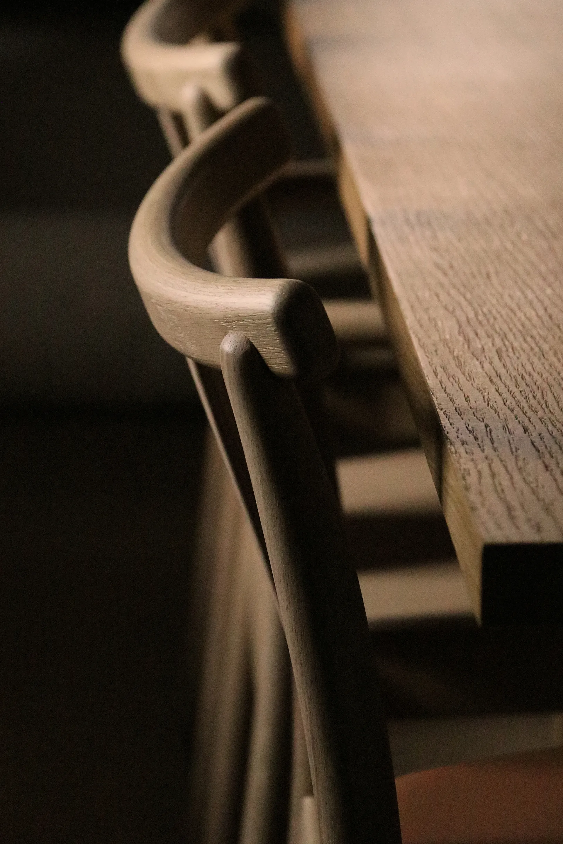 Merkur cadeira com almofada, Carvalho- Dakar 0250 conhaque Audo Copenhagen