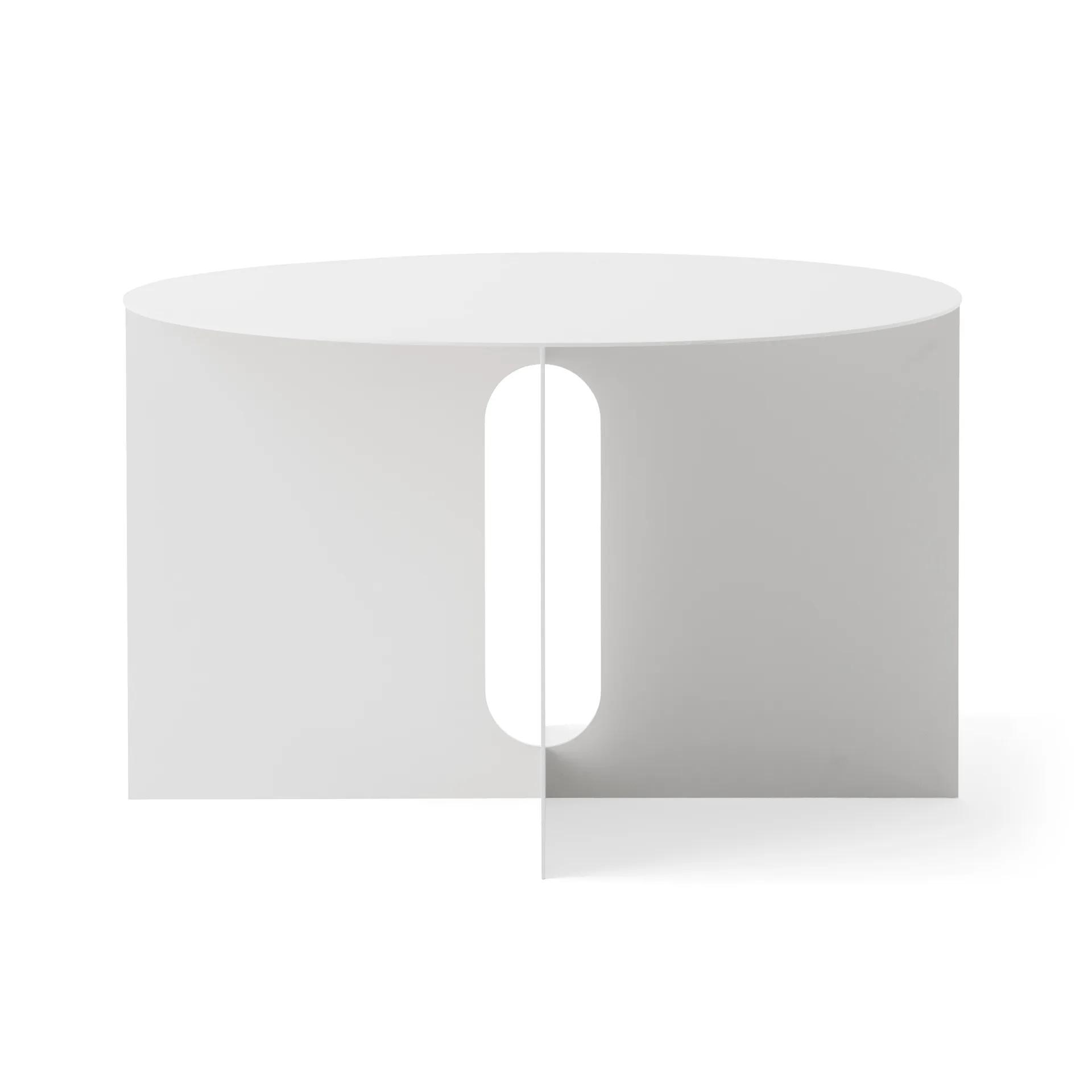 Mesa de apoio Androgyne Ø63 cm, Ivory Audo Copenhagen