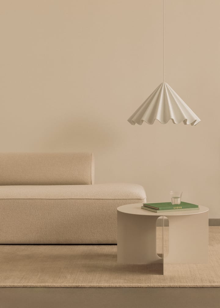 Mesa de apoio Androgyne Ø63 cm, Ivory Audo Copenhagen