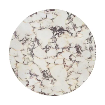 Mesa de apoio Androgyne - Calacatta Viola, Ø65 cm - Audo Copenhagen