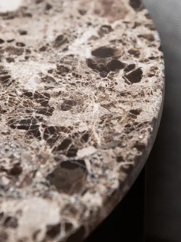 Mesa de apoio Androgyne - Calacatta Viola, Ø65 cm - Audo Copenhagen