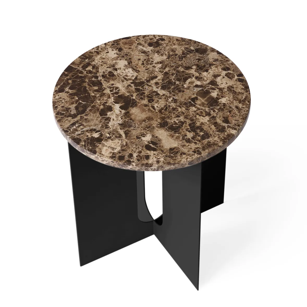 Mesa de apoio Androgyne, Emparador, Ø42 cm Audo Copenhagen