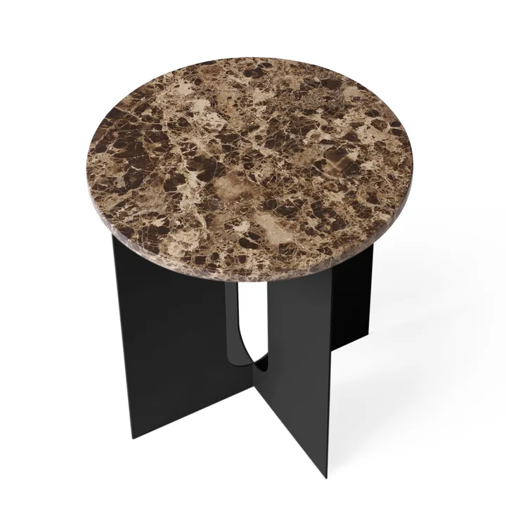 Mesa de apoio Androgyne - Emparador, Ø42 cm - Audo Copenhagen