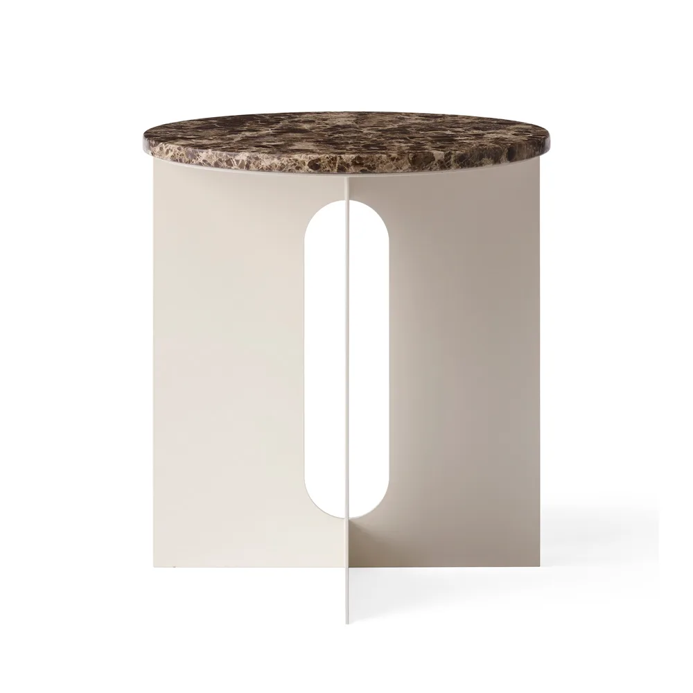 Mesa de apoio Androgyne, Emparador, Ø42 cm Audo Copenhagen