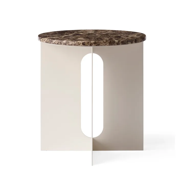 Mesa de apoio Androgyne - Emparador, Ø42 cm - Audo Copenhagen