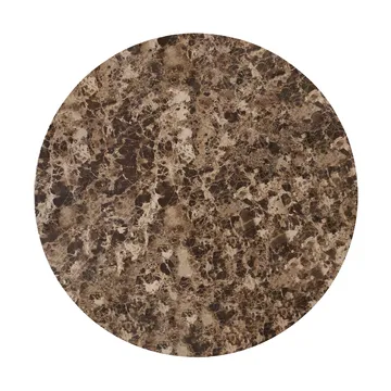 Mesa de apoio Androgyne - Emparador, Ø65 cm - Audo Copenhagen