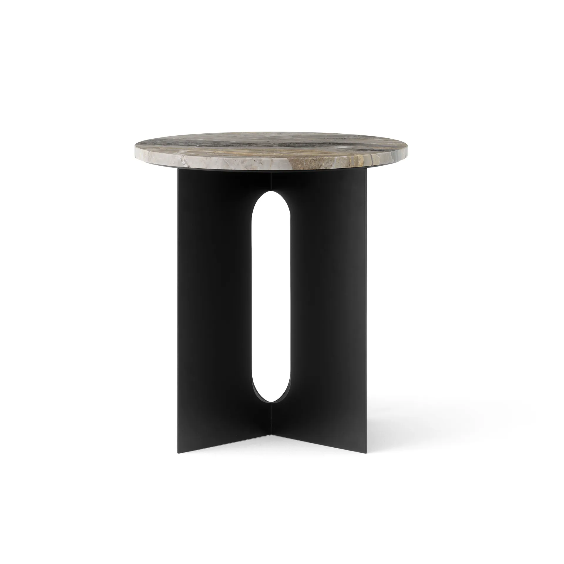 Mesa de apoio Androgyne, Grey galaxy, Ø42 cm Audo Copenhagen