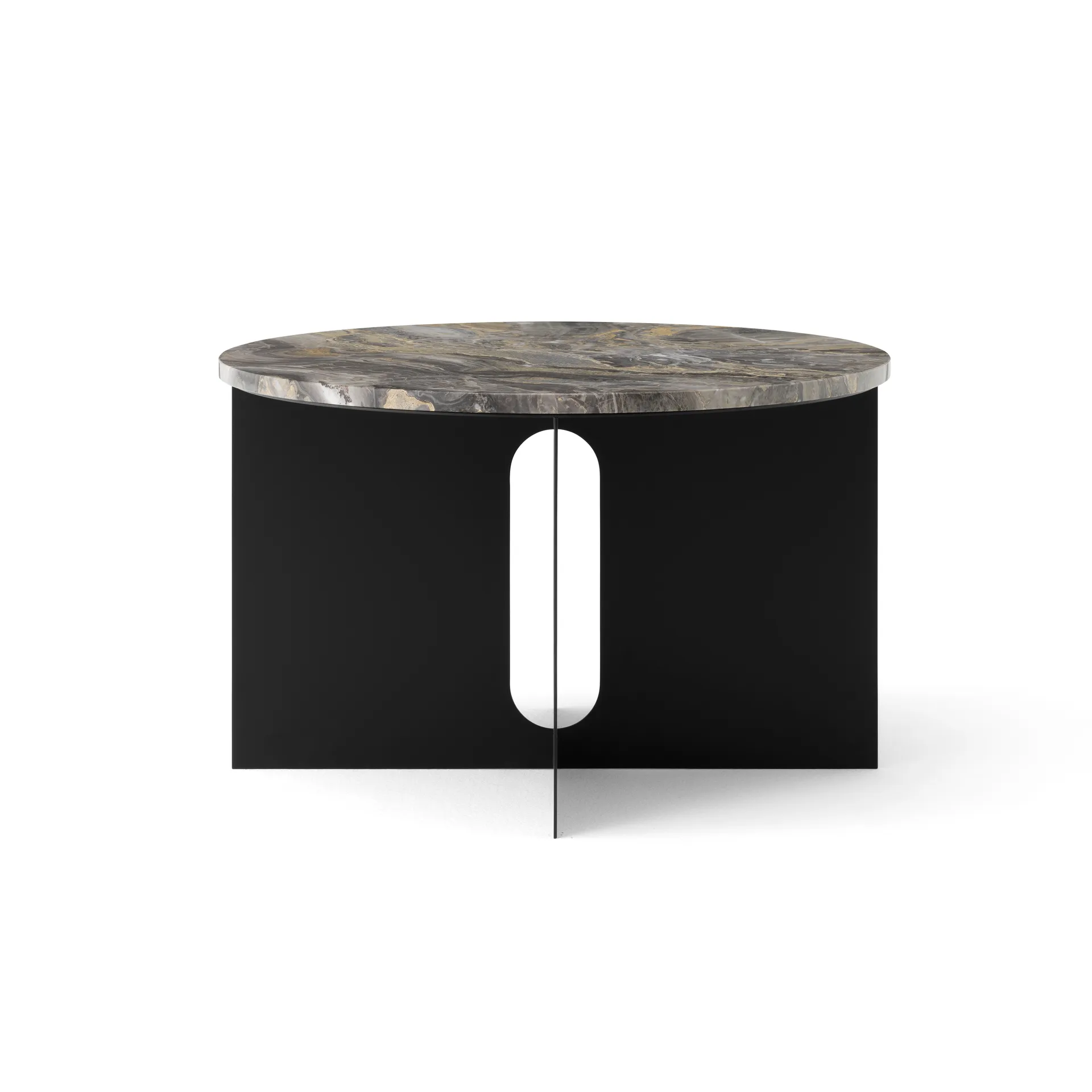 Mesa de apoio Androgyne, Grey galaxy, Ø65 cm Audo Copenhagen