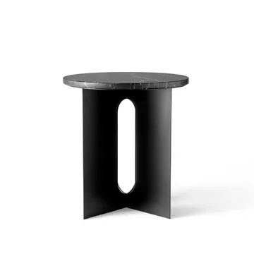Mesa de apoio Androgyne - Preto, Ø42 cm - Audo Copenhagen