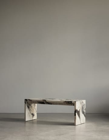 Mesa de apoio Plinth Bridge - Calacatta Viola - Audo Copenhagen