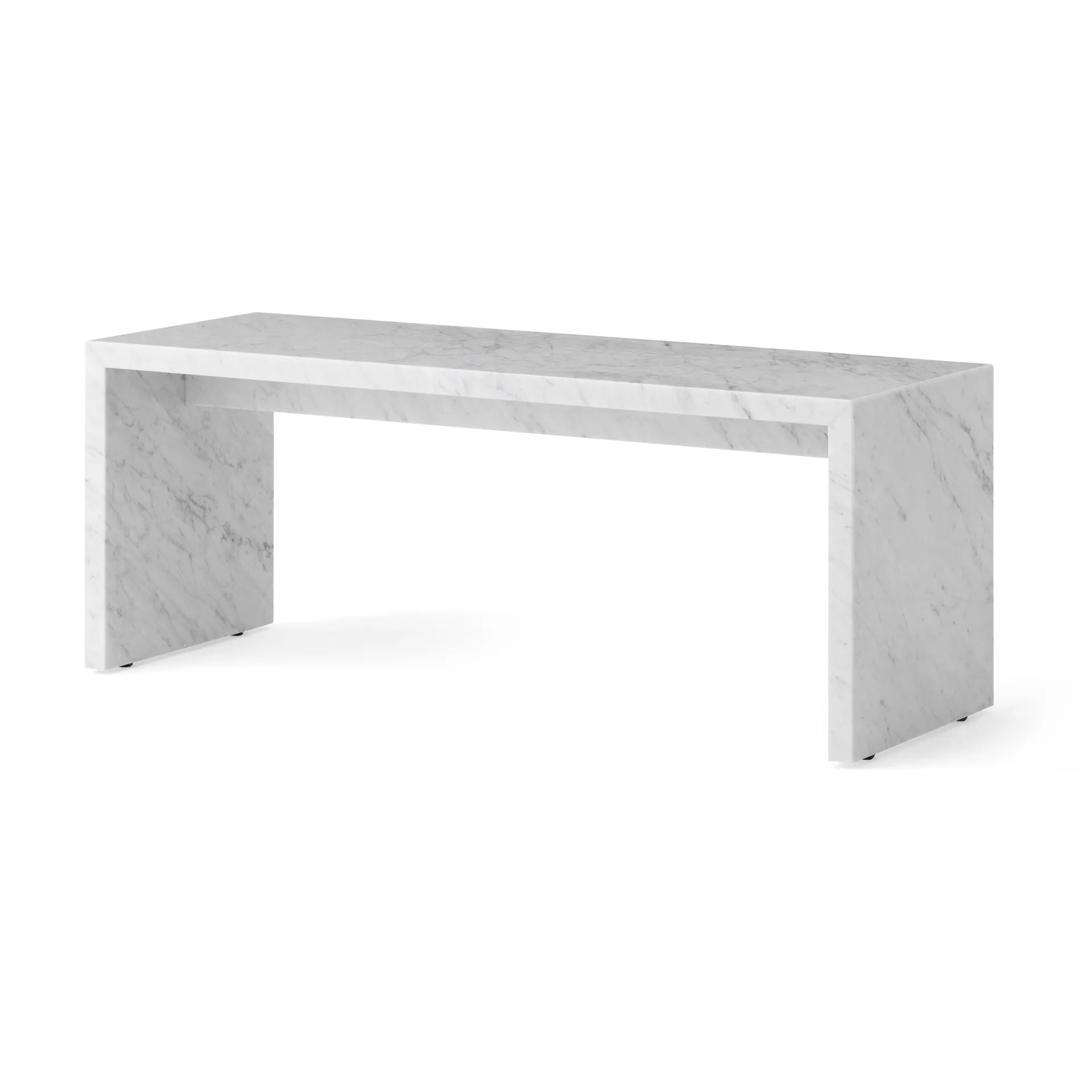 Mesa de apoio Plinth Bridge, Carrara Audo Copenhagen