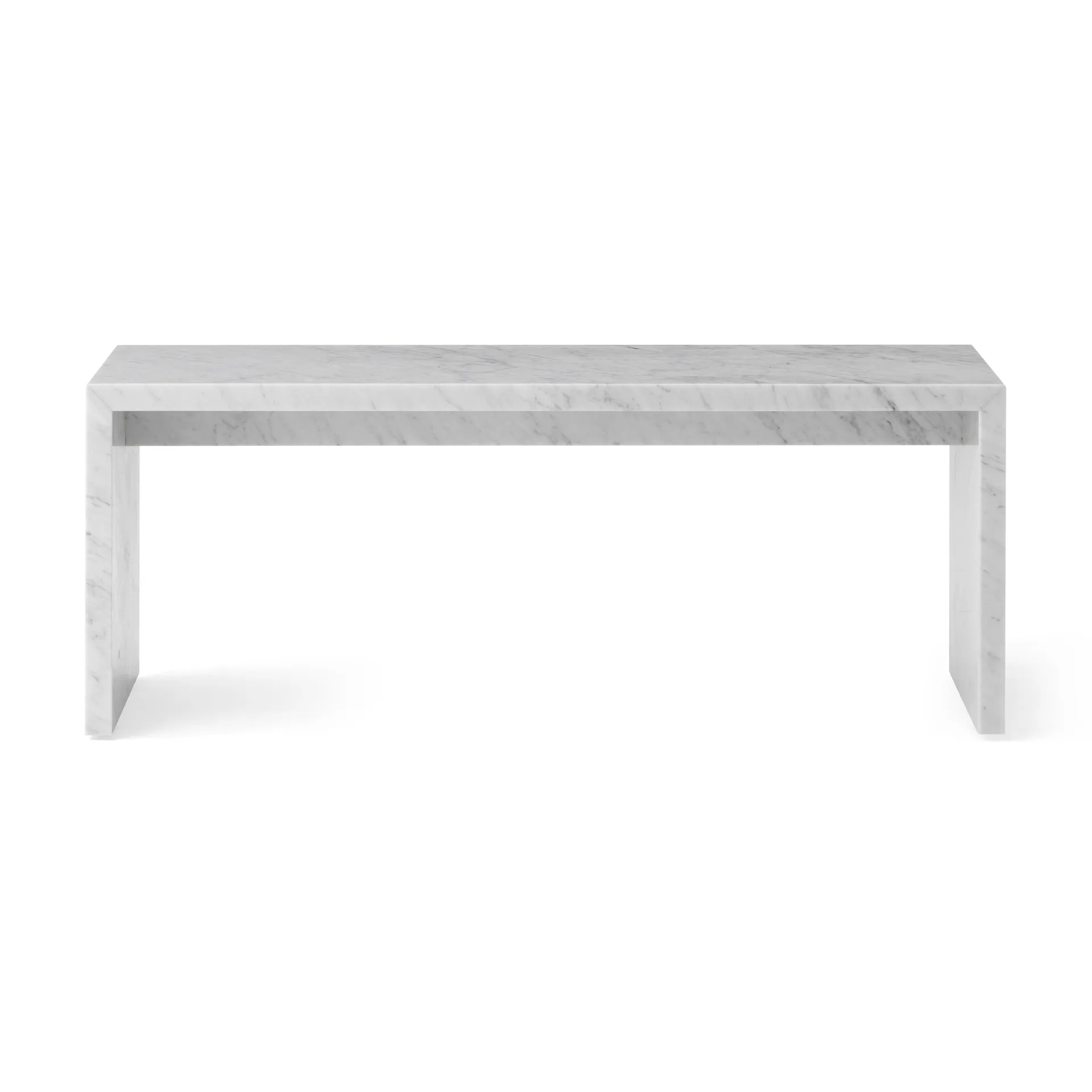 Mesa de apoio Plinth Bridge, Carrara Audo Copenhagen