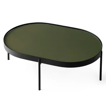 Mesa de centro NoNo L 59.5x96,5 cm - Preto-cinza escuro - Audo Copenhagen