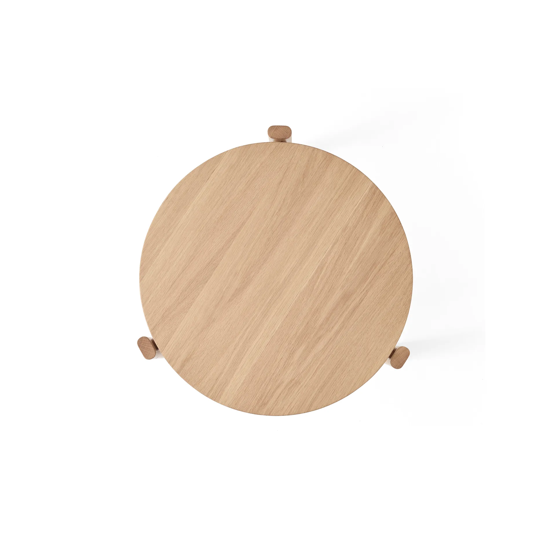 Mesa de centro Passage, Carvalho, Ø50 cm Audo Copenhagen