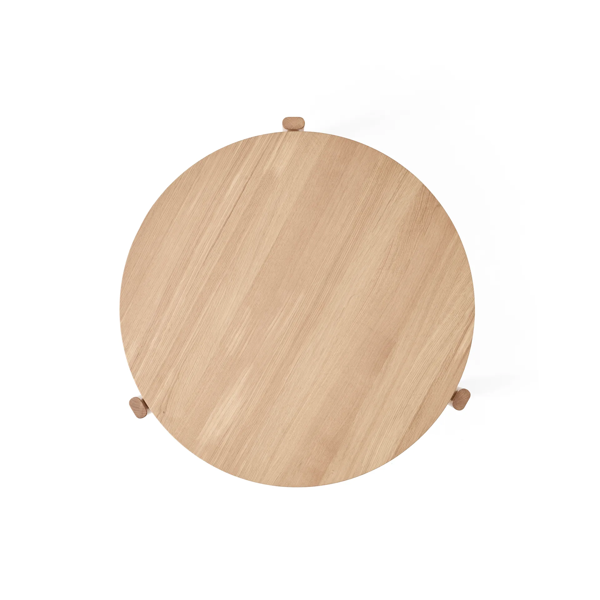 Mesa de centro Passage, Carvalho, Ø70 cm Audo Copenhagen