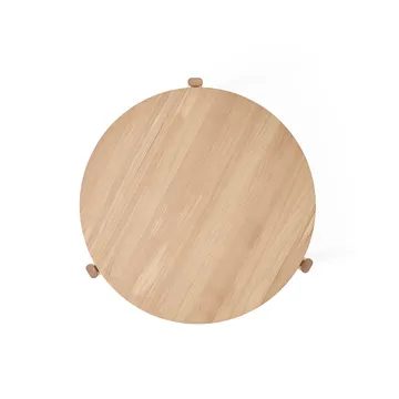 Mesa de centro Passage - Carvalho, Ø70 cm - Audo Copenhagen