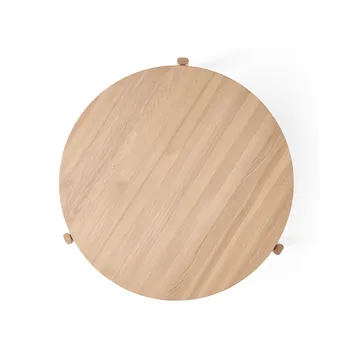 Mesa de centro Passage - Carvalho, Ø90 cm - Audo Copenhagen