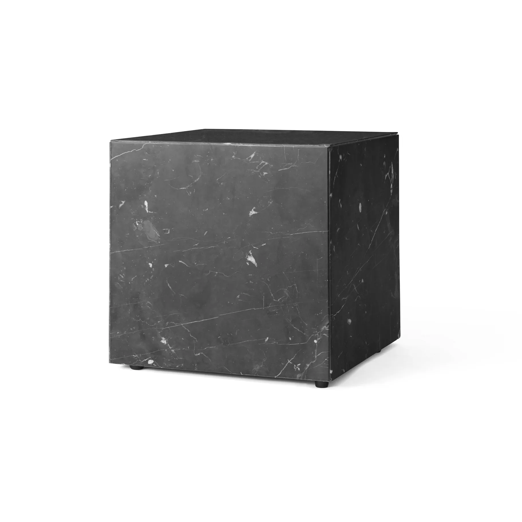 Mesa de centro Plinth, Black, cube Audo Copenhagen