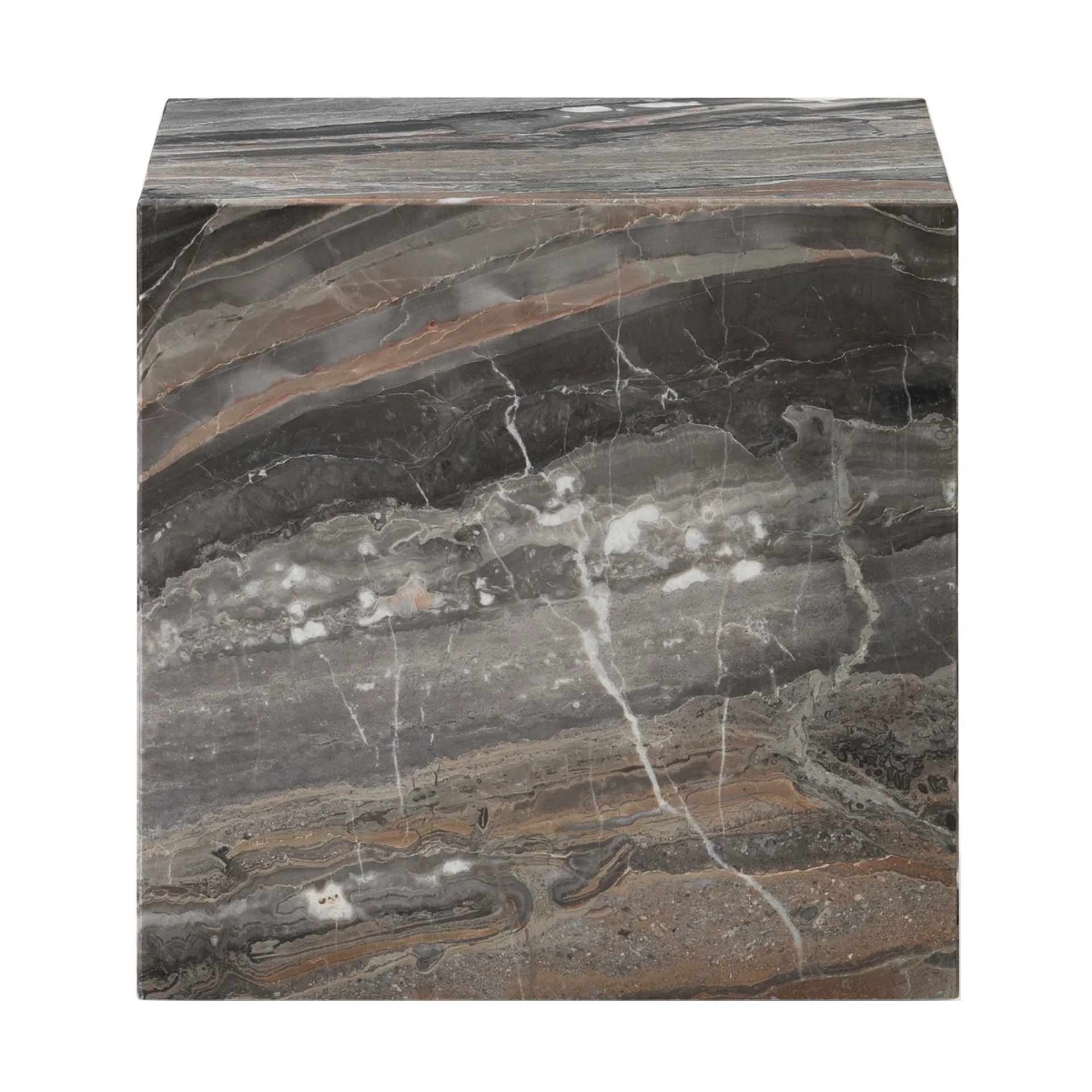 Mesa de centro Plinth, Grey galaxy, cube Audo Copenhagen