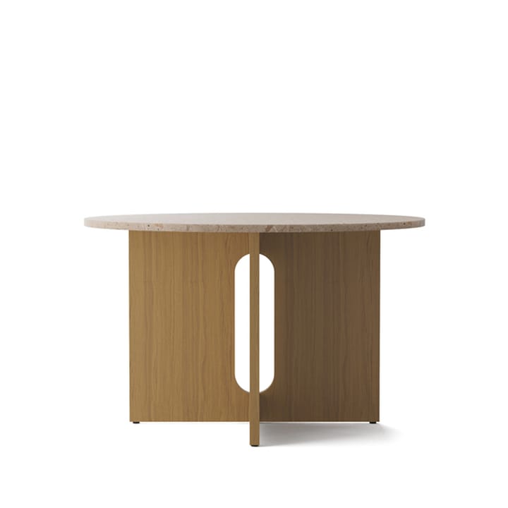 Mesa de jantar Androgyne - Sand stone-estrutura de carvalho não tratado - Audo Copenhagen