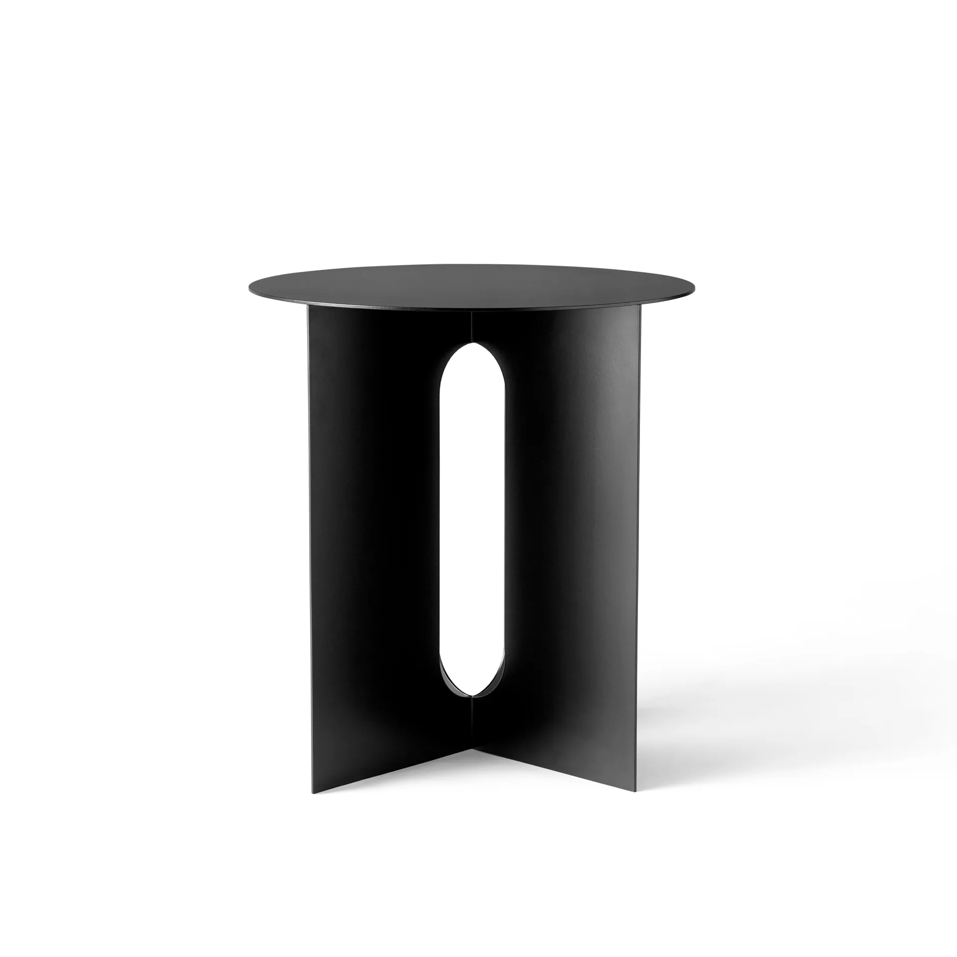 Mesa lateral Androgyne Ø40x43 cm, Preto Audo Copenhagen