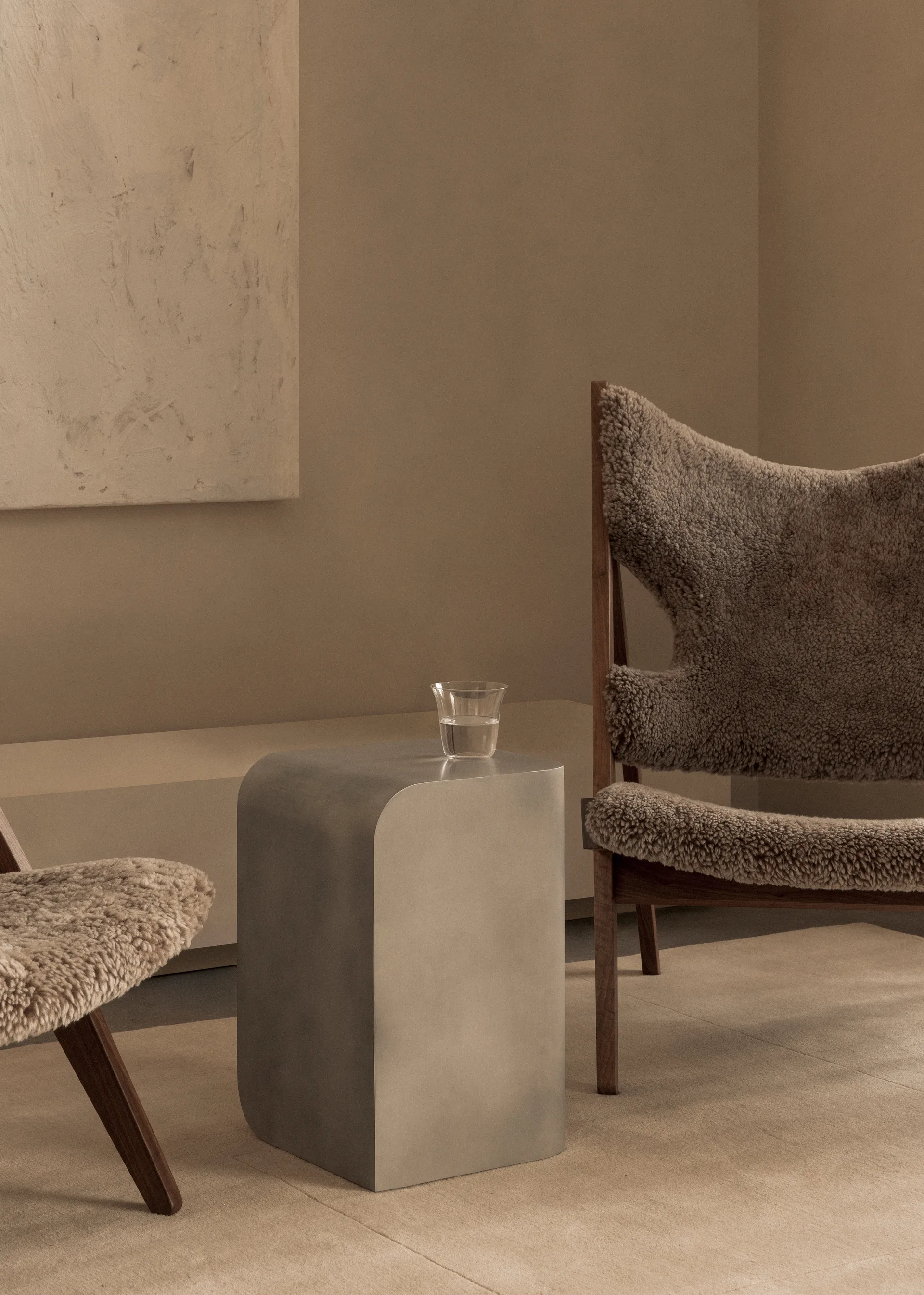 Mesa lateral Volume, Aluminium Audo Copenhagen