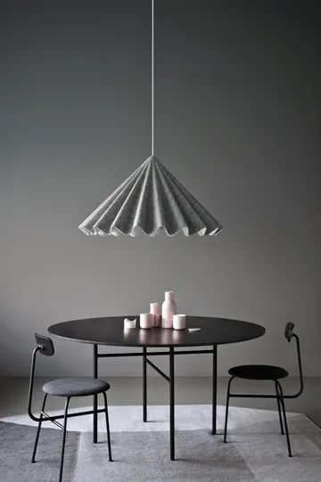 Mesa Snaregade redonda - Preto, Ø120 cm - Audo Copenhagen