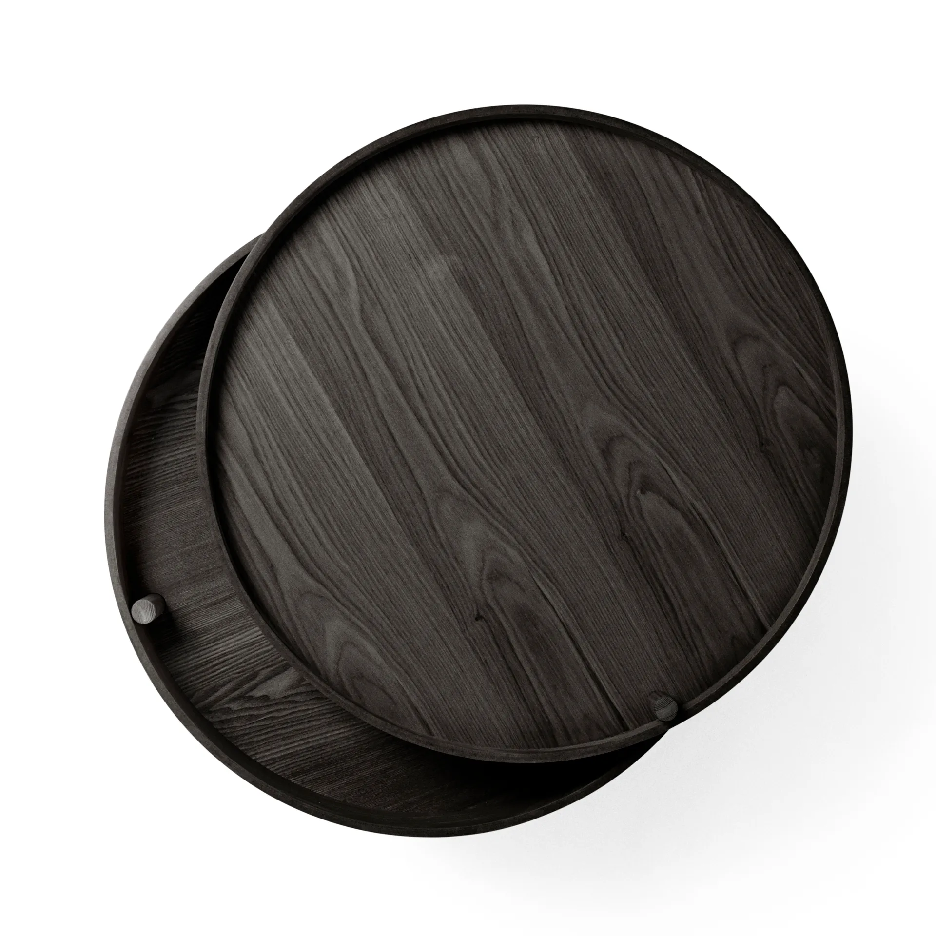 Mesa Turning, Freixo tingido de preto-bronze Audo Copenhagen