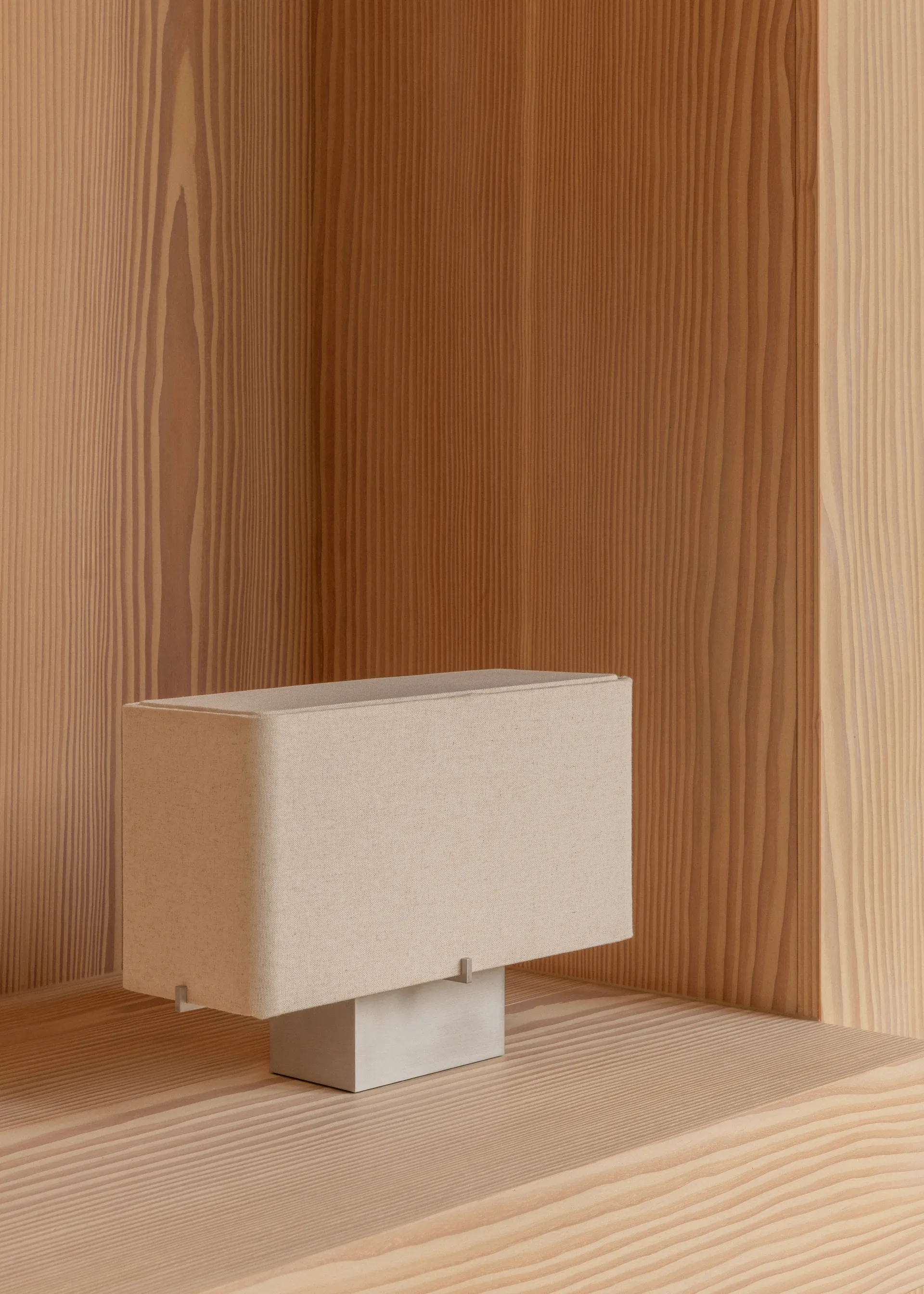 Nonna candeeiro de mesa 24 cm, Alumínio escovado-areia Audo Copenhagen