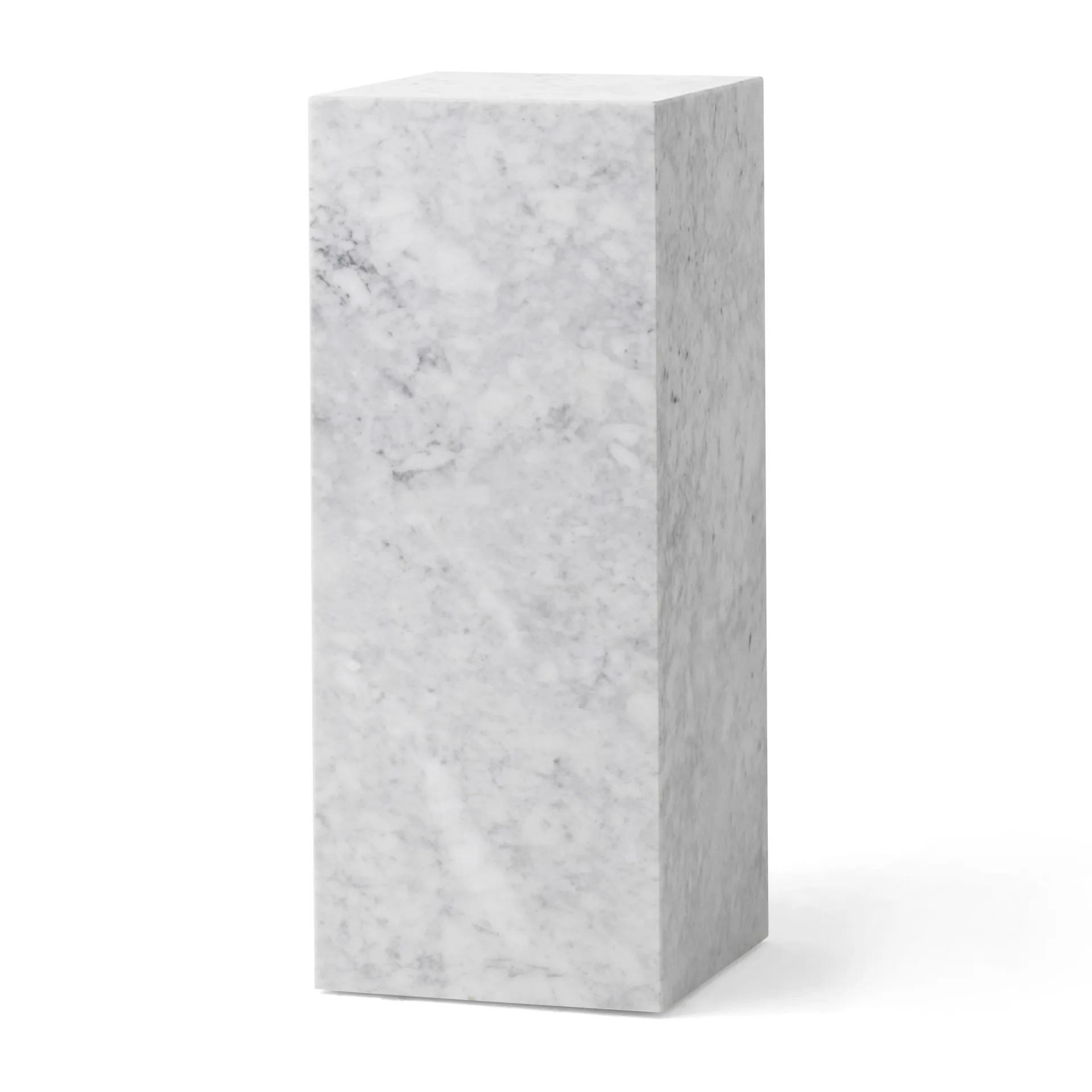 Pedestal Plinth Pedestal 30x30x75 cm, Carrara Audo Copenhagen