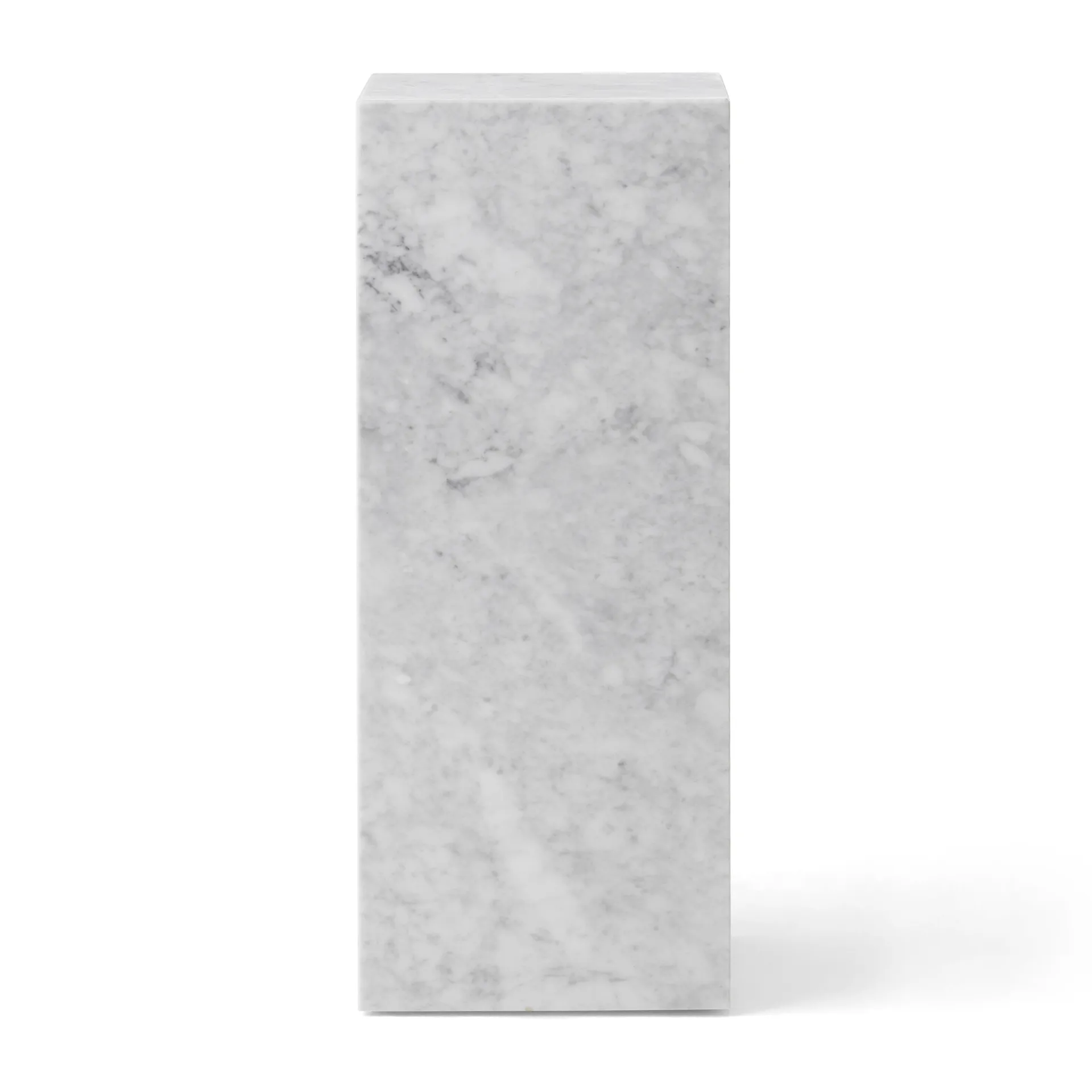 Pedestal Plinth Pedestal 30x30x75 cm, Carrara Audo Copenhagen