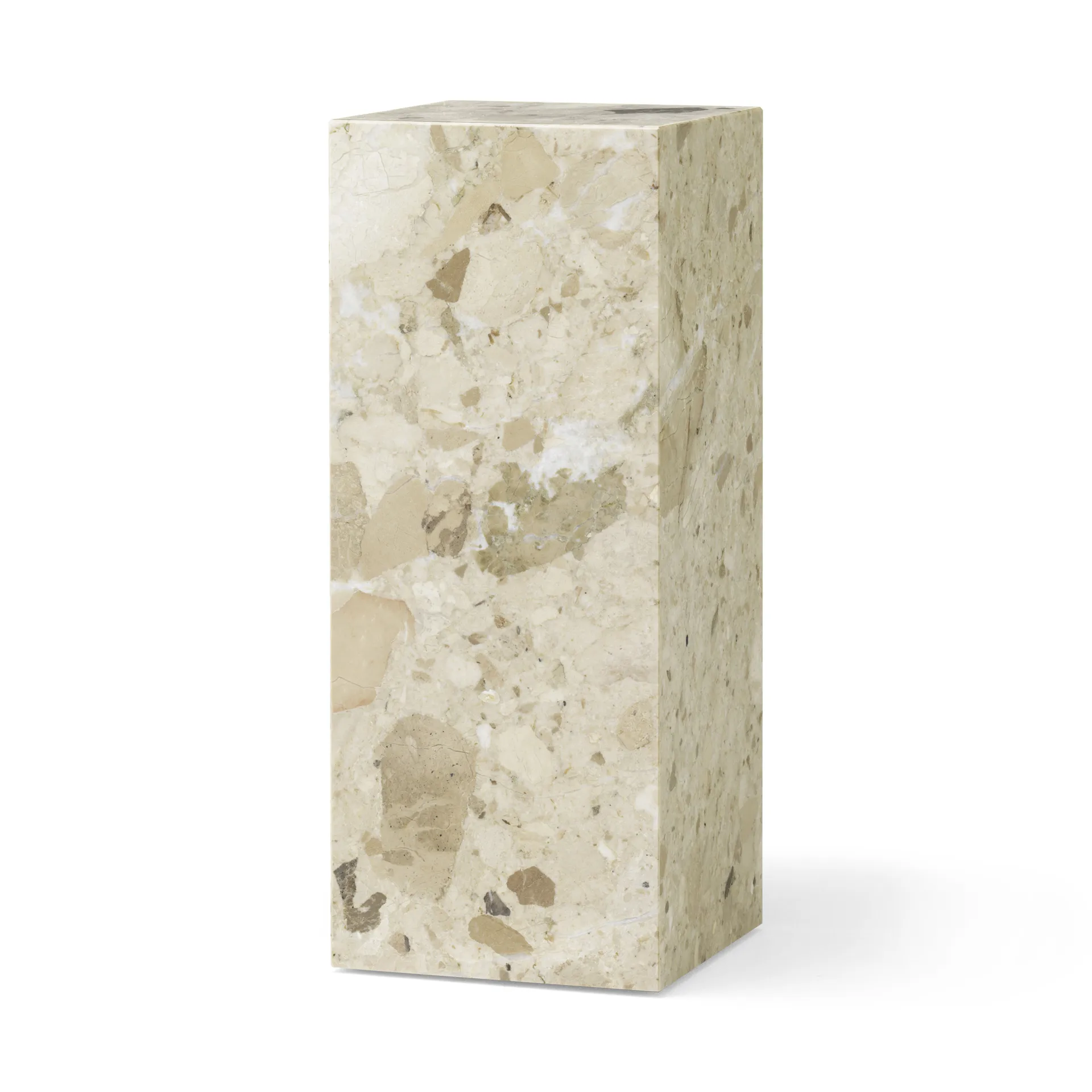 Pedestal Plinth Pedestal 30x30x75 cm, Kunis Breccia Audo Copenhagen