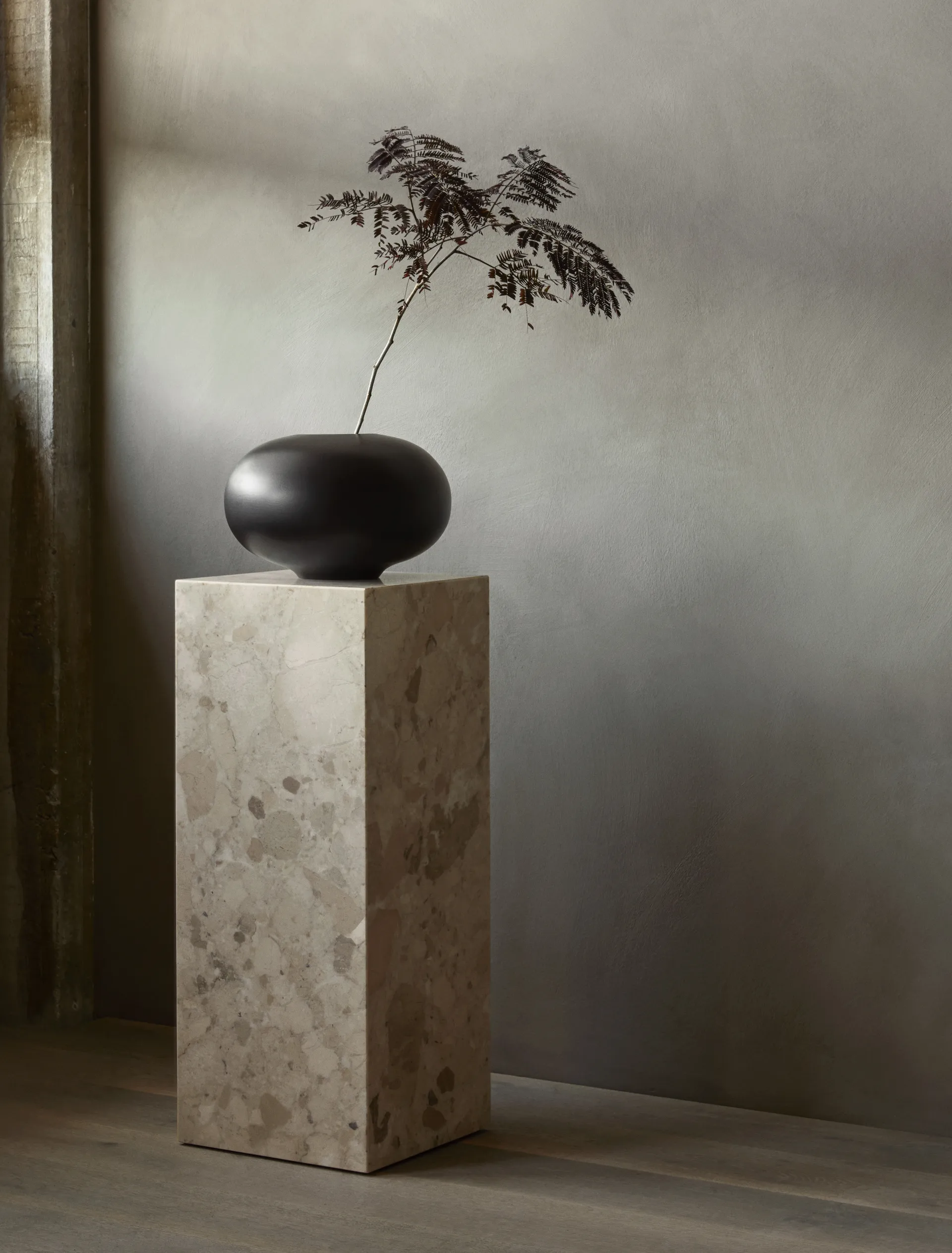 Pedestal Plinth Pedestal 30x30x75 cm, Kunis Breccia Audo Copenhagen