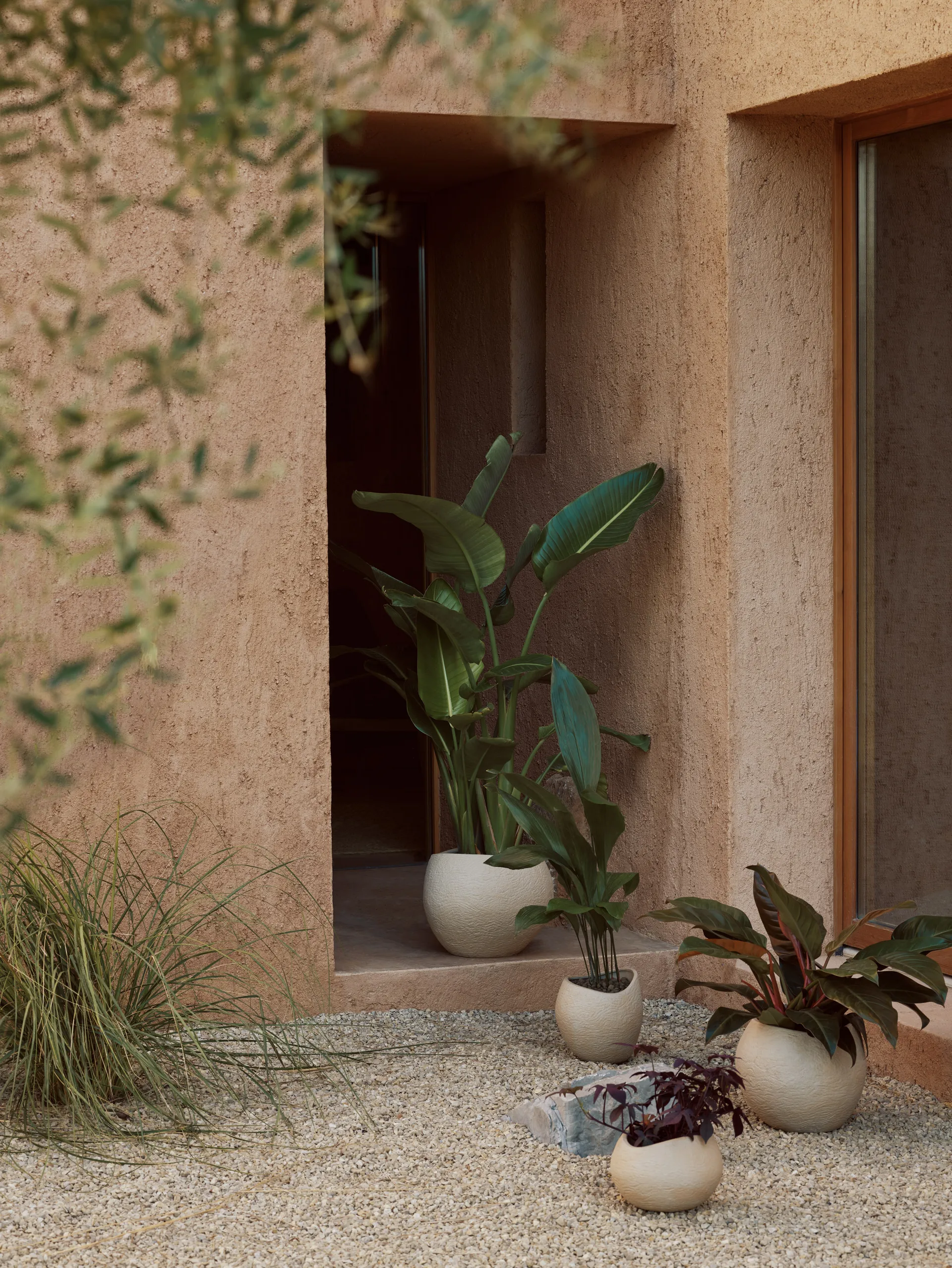 Plantas vaso de flores 24 cm, Marfim (Ivory) Audo Copenhagen