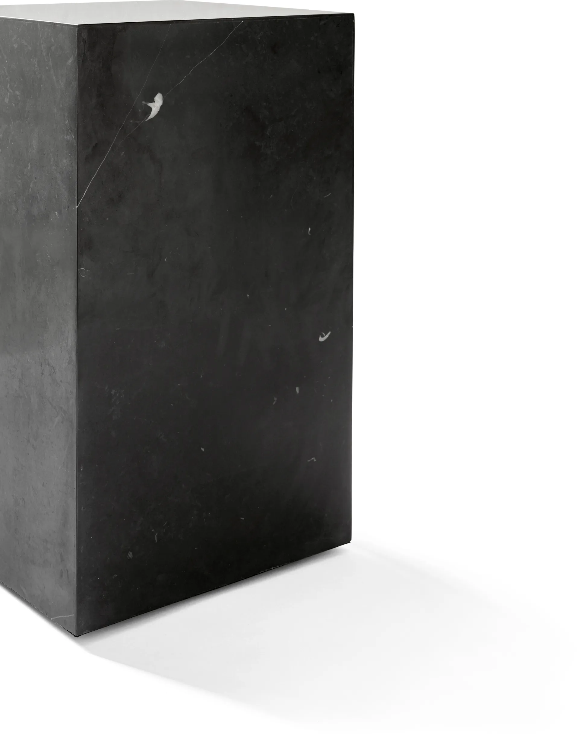 Plinth tall mesa lateral 30x30x51 cm, Black Audo Copenhagen