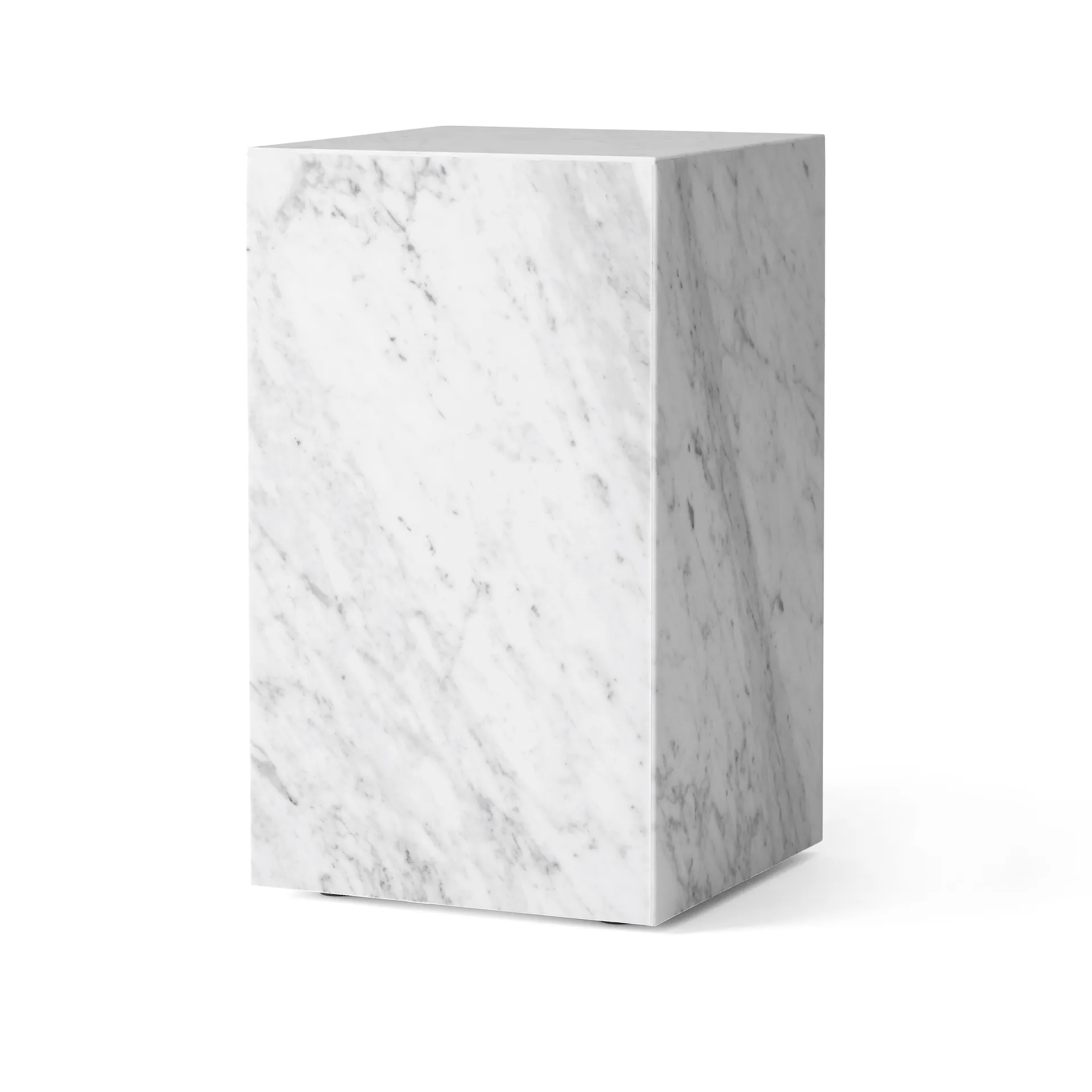 Plinth tall mesa lateral 30x30x51 cm, White Audo Copenhagen