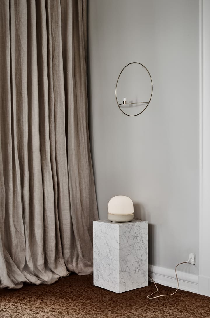 Plinth tall mesa lateral 30x30x51 cm, White Audo Copenhagen